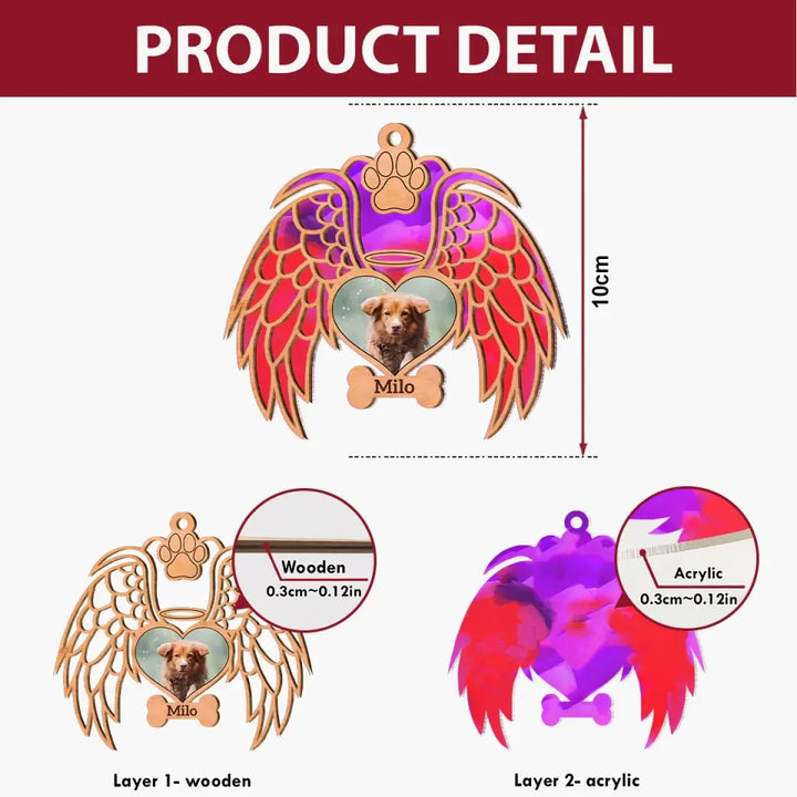 You Were My Favorite - Personalized Custom Suncatcher Layer Mix Ornament - Christmas, Memorial Gift For Dog Lover, Dog Owner, Dog Dad, Dog Mom