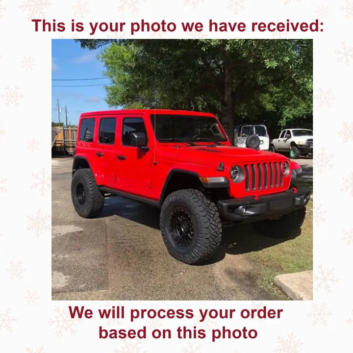 Personalized Photo Mica Ornament - Gift For Car Lover - I'm A Simple Woman ARND0014