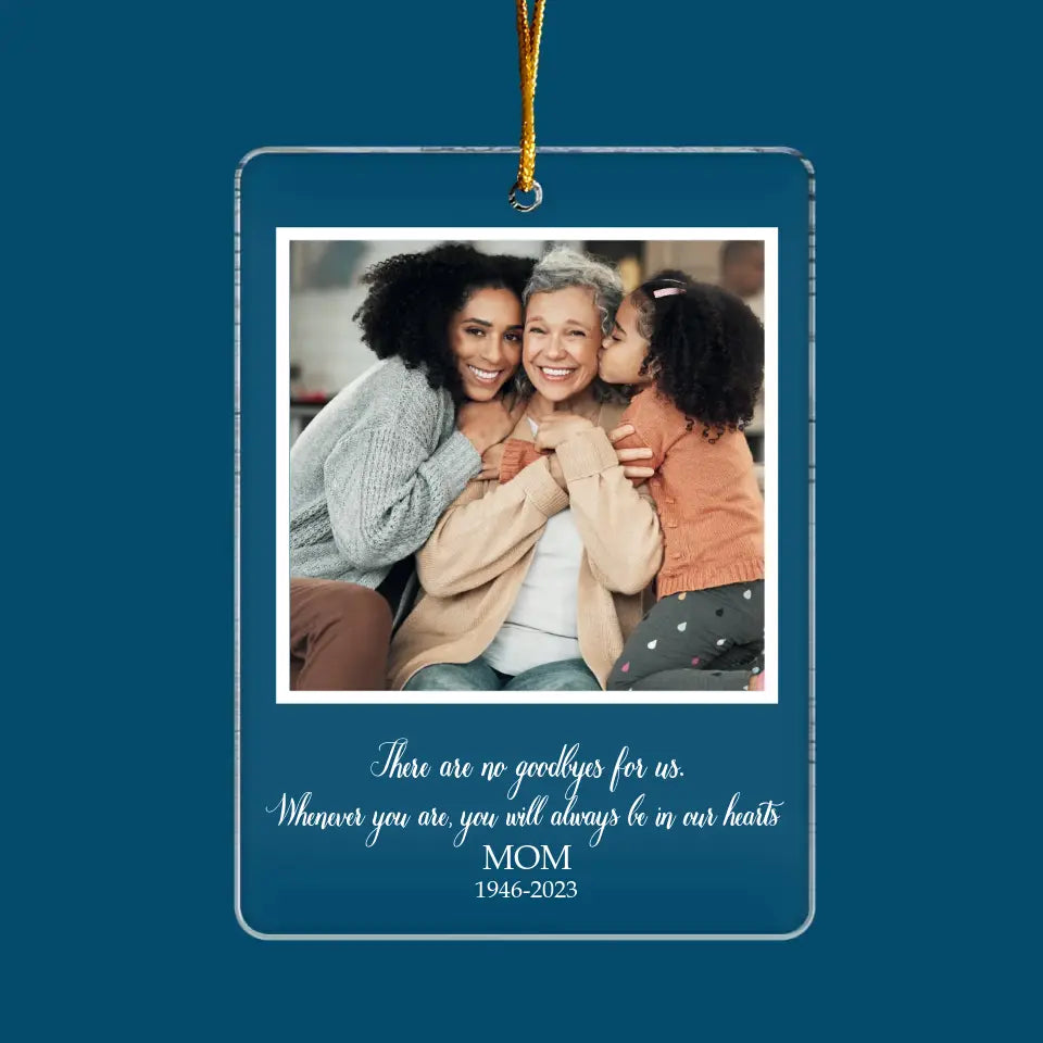 Words I Wanna Say - Personalized Custom Mica Ornament - Christmas, Memorial Gift For Family, Family Members