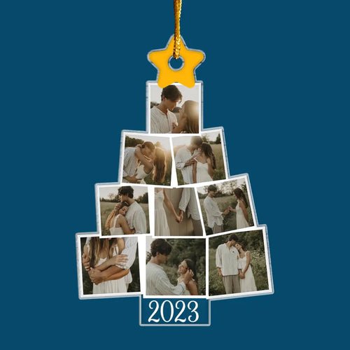 2023 You And Me - Personalized Custom Mica Ornament - Christmas Gift For Couple, Husband, Wife, Family Members