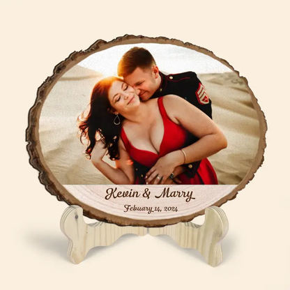 Our Memories - Personalized Custom 1 Layer Wooden Sign - Valentine's Day Gift For Couple, Wife, Husband, Boyfriends, Girlfriends