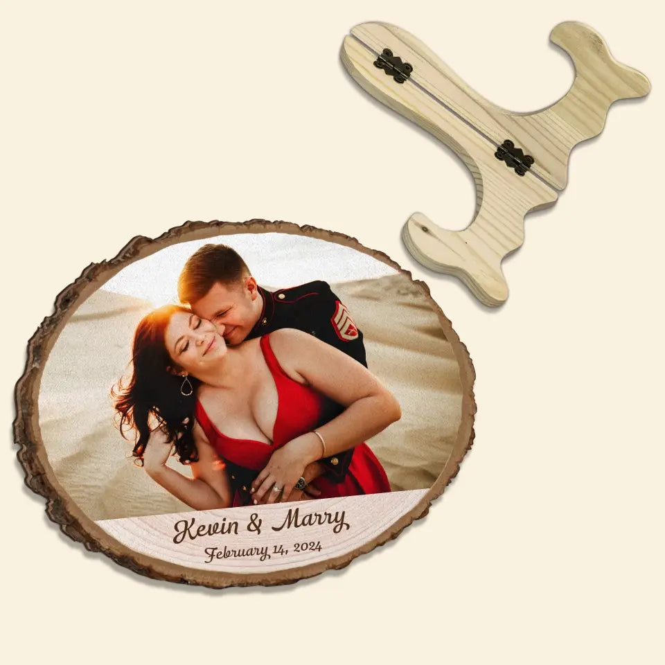 Our Memories - Personalized Custom 1 Layer Wooden Sign - Valentine's Day Gift For Couple, Wife, Husband, Boyfriends, Girlfriends