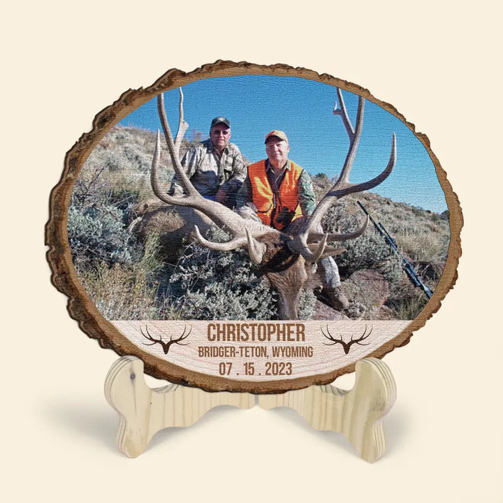 Hunting Moment - Personalized Custom 1 Layer Wooden Sign - Home Decor Gift For Hunting Lover, Family Members, Father, Brother, Sister