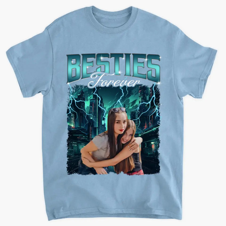 Bestie Forever - Personalized Custom T-shirt - Christmas Gift For Friends, Besties