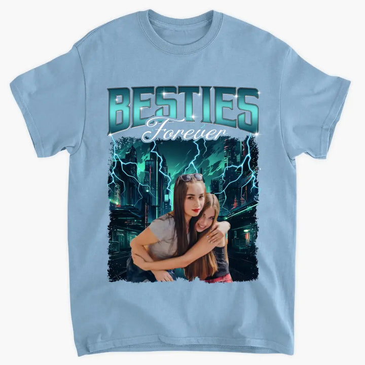 Bestie Forever - Personalized Custom T-shirt - Christmas Gift For Friends, Besties