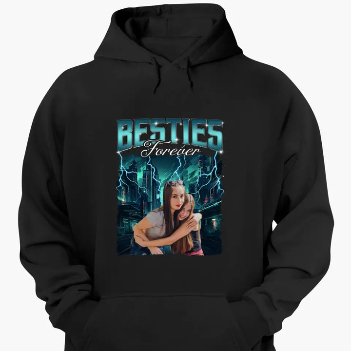 Bestie Forever - Personalized Custom T-shirt - Christmas Gift For Friends, Besties