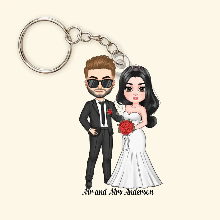 We Got This - Personalized Custom Acrylic Keychain - Valentine's Day Gift For Couple, Wife, Husband, Boyfriend, Girlfriend CLA0DM019