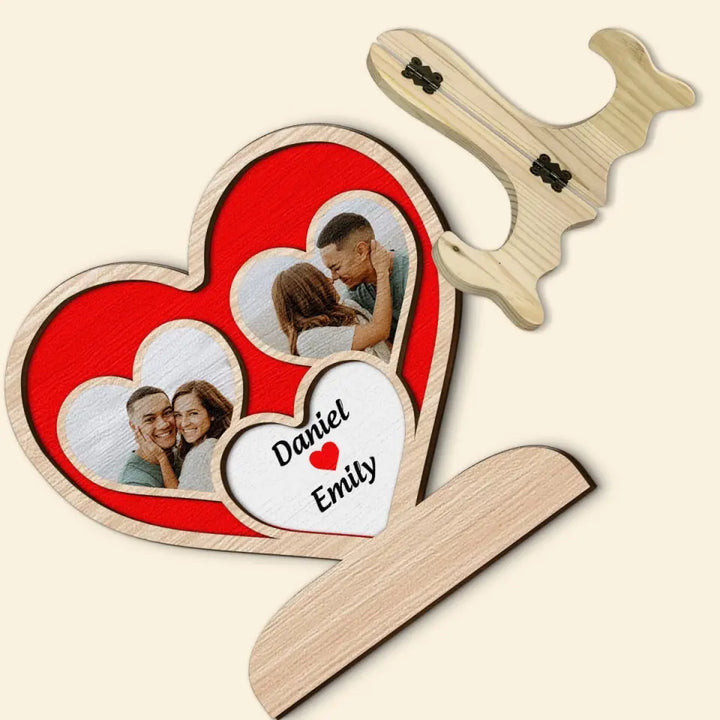 You And Me - Personalized Custom 2-Layer Wooden Plaque - Gift For Couple, Husband, Wife, Boyfriend, Girlfriend