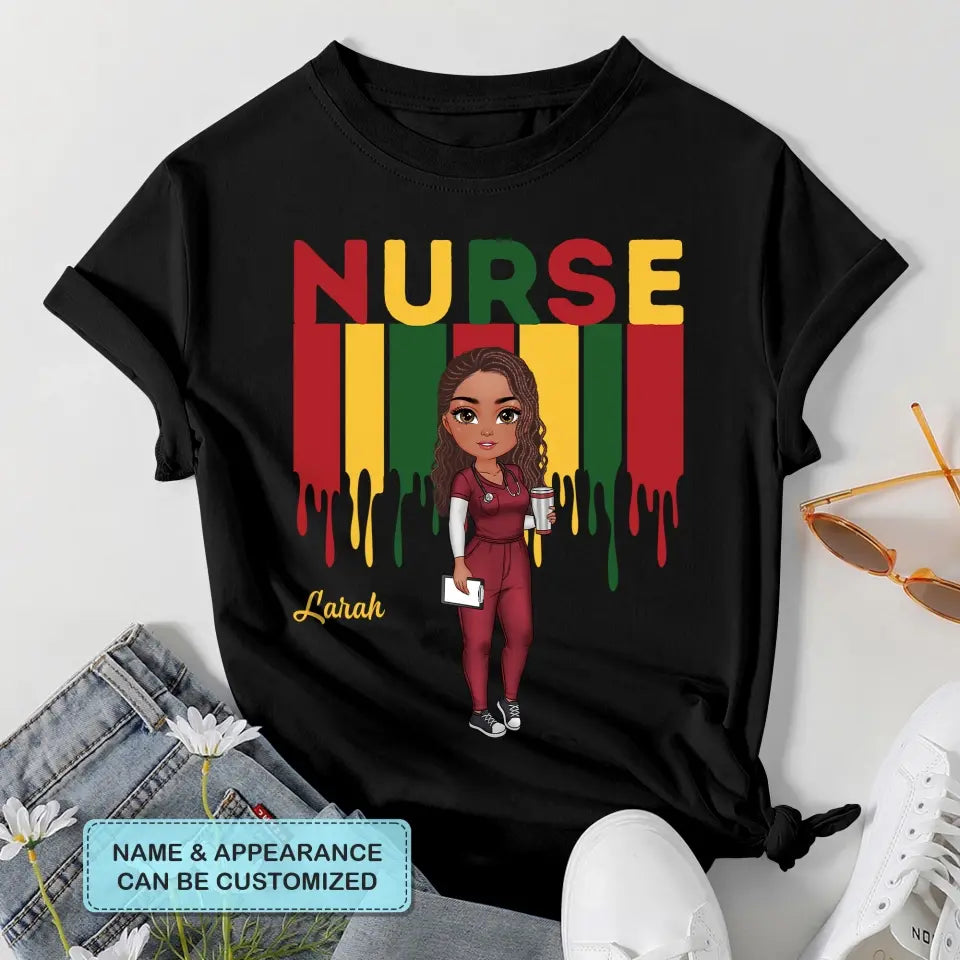 Being A Nurse - Personalized Custom T-shirt - Nurse's Day, Appreciation Gift For Nurse