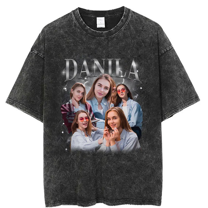 Custom Your Own Bootleg Rap Tee - Personalized Custom Bootleg T-shirt - Valentine's Day, Anniversary Gift For Husband, Wife, Boyfriend, Girlfriend AGCHA001