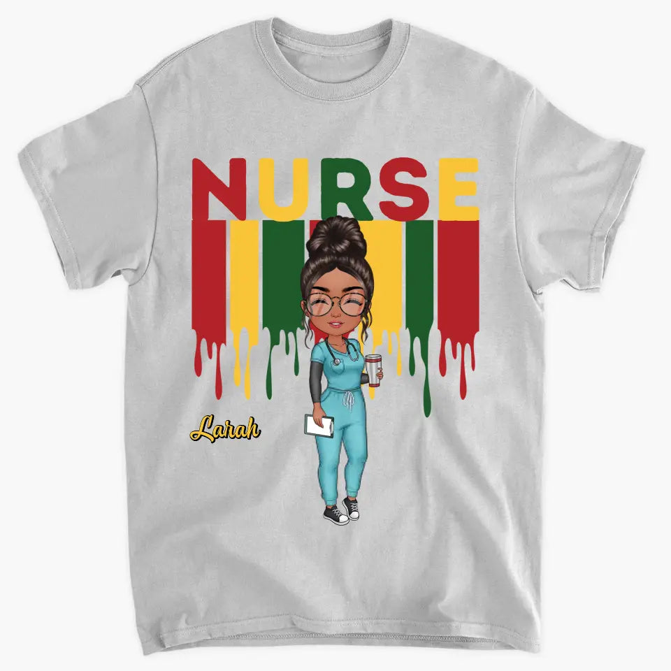 Being A Nurse - Personalized Custom T-shirt - Nurse's Day, Appreciation Gift For Nurse