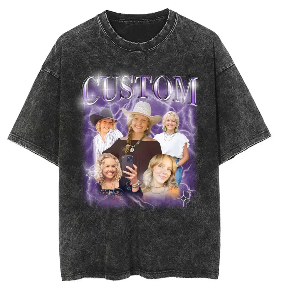 Custom Your Bootleg Rap Tee - Personalized Custom Bootleg T-shirt - Valentine's Day, Anniversary, Birthday Gift For Husband, Wife, Boyfriend, Girlfriend AGCHA005