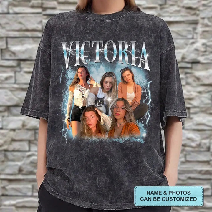 Custom 90s Vintage Bootleg -  Personalized Custom Bootleg T-shirt - Valentine's Day, Anniversary, Birthday Gift For Husband, Wife, Boyfriend, Girlfriend AGCHA006