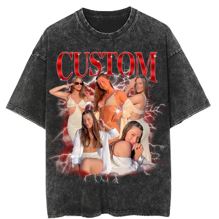 Custom 90s Vintage Bootleg -  Personalized Custom Bootleg T-shirt - Valentine's Day, Anniversary, Birthday Gift For Husband, Wife, Boyfriend, Girlfriend AGCHA007