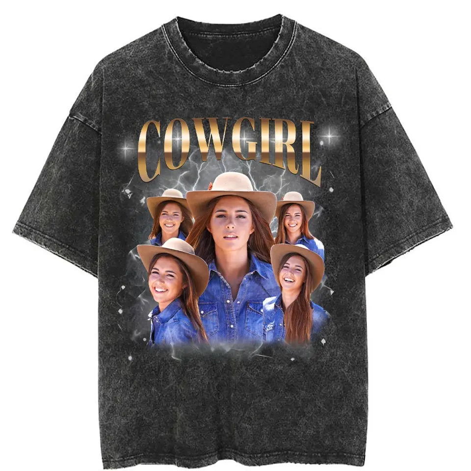 Vintage 90s Graphic Bootleg Tee - Personalized Custom T-Shirt - Gift For Couple, Boyfriend, Girlfriend, Husband, Wife