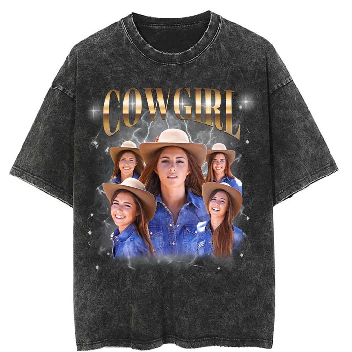 Vintage 90s Graphic Bootleg Tee - Personalized Custom T-Shirt - Gift For Couple, Boyfriend, Girlfriend, Husband, Wife