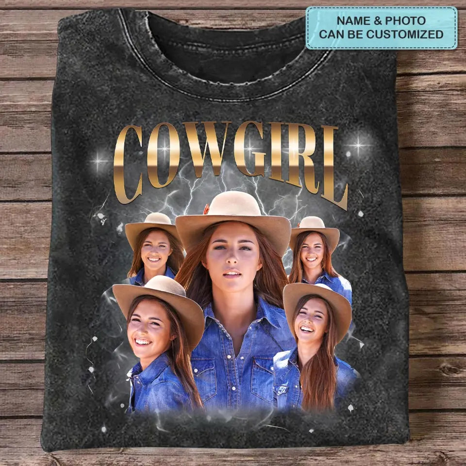 Vintage 90s Graphic Bootleg Tee - Personalized Custom T-Shirt - Gift For Couple, Boyfriend, Girlfriend, Husband, Wife