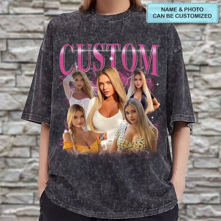 Custom 90s Vintage Bootleg - Personalized Custom Bootleg T-Shirt - Valentine's Day, Anniversary, Birthday Gift For Husband, Wife, Boyfriend, Girlfriend AGCLT77