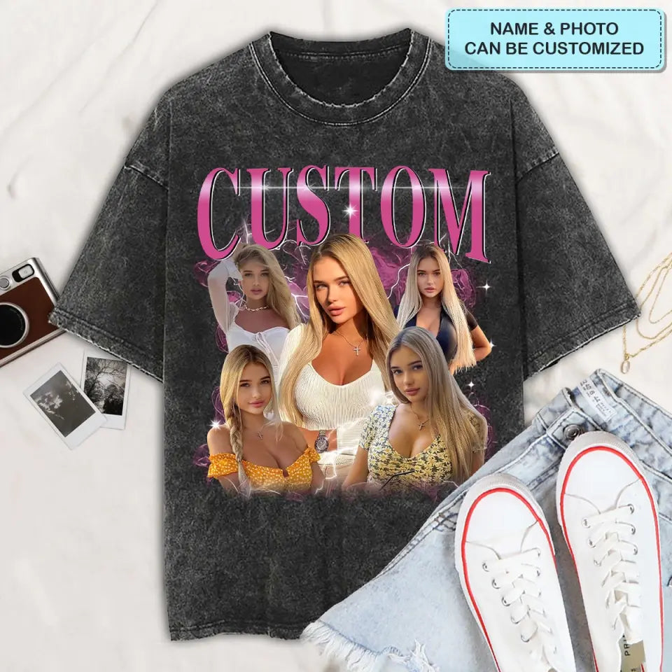 Custom 90s Vintage Bootleg - Personalized Custom Bootleg T-Shirt - Valentine's Day, Anniversary, Birthday Gift For Husband, Wife, Boyfriend, Girlfriend AGCLT77