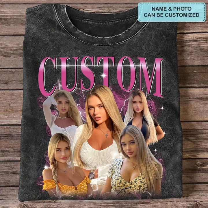 Custom 90s Vintage Bootleg - Personalized Custom Bootleg T-Shirt - Valentine's Day, Anniversary, Birthday Gift For Husband, Wife, Boyfriend, Girlfriend AGCLT77