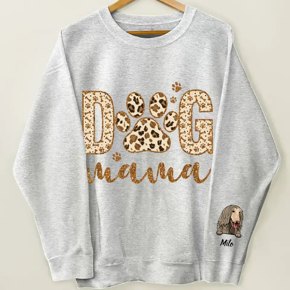 Dog Mom - Personalized Custom Sweatshirt - Gift For Dog Lover, Dog Mom, Dog Dad