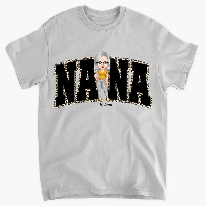 Love Nana Life - Personalized Custom T-shirt - Mother's Day Gift For Grandma, Mom, Family Members