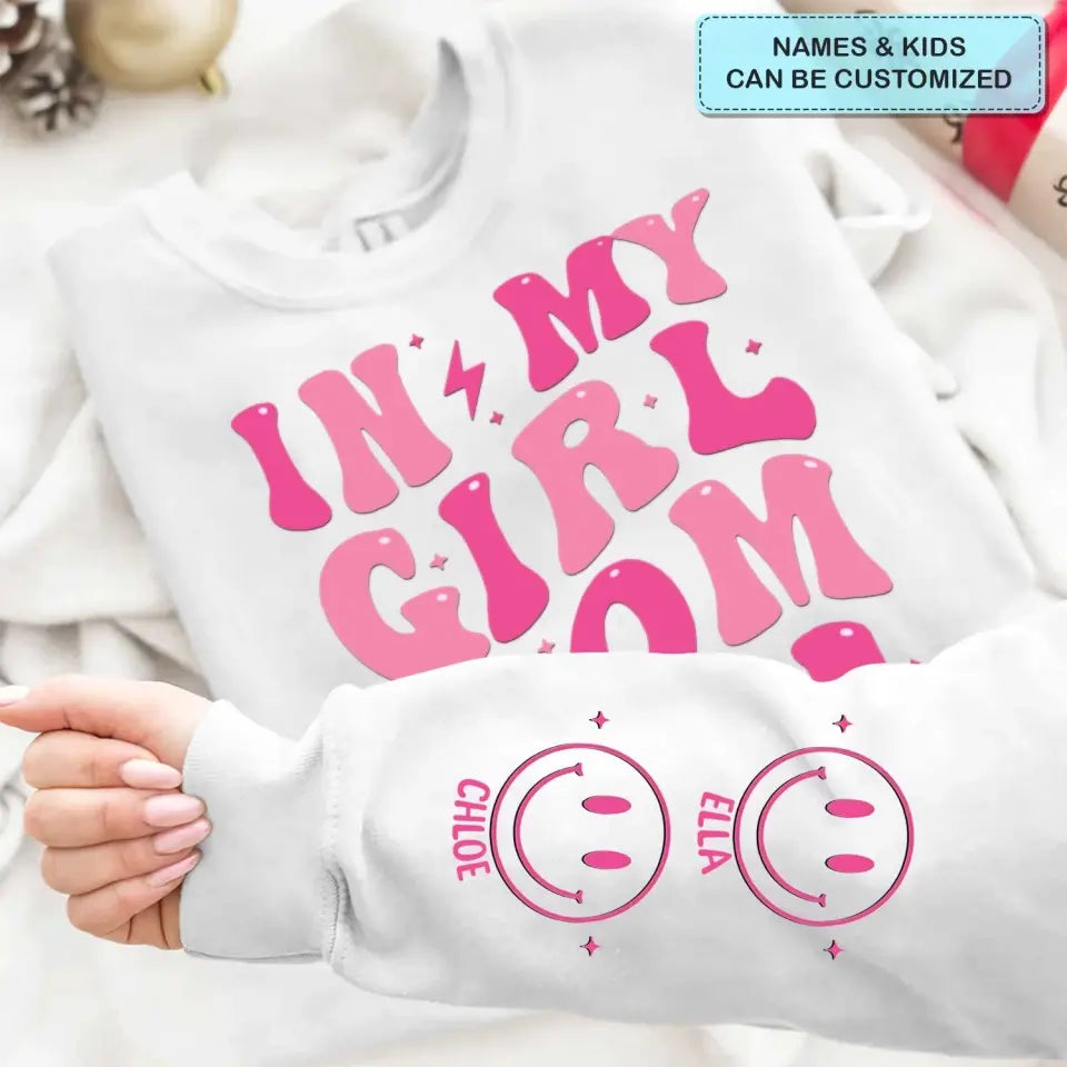 In My Boy Mom Era - Personalized Custom Sweatshirt - Mother's Day Gift For Grandma, Mom, Family Members