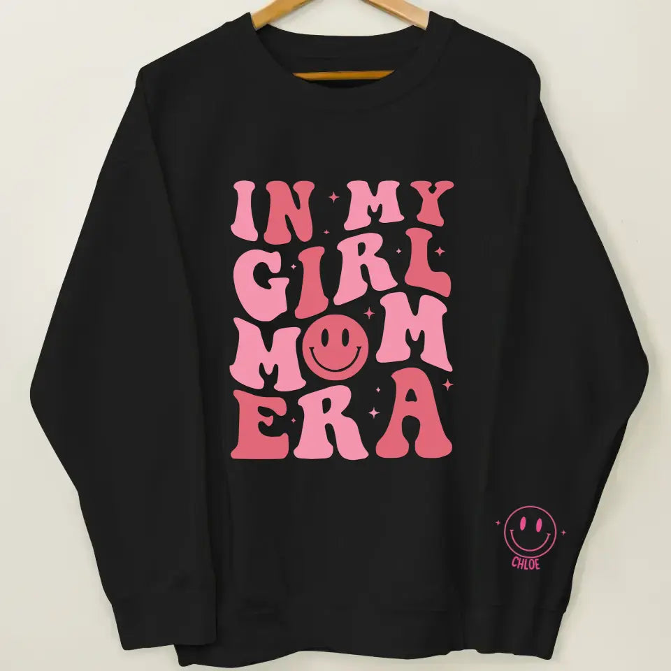 In My Boy Mom Era - Personalized Custom Sweatshirt - Mother's Day Gift For Grandma, Mom, Family Members