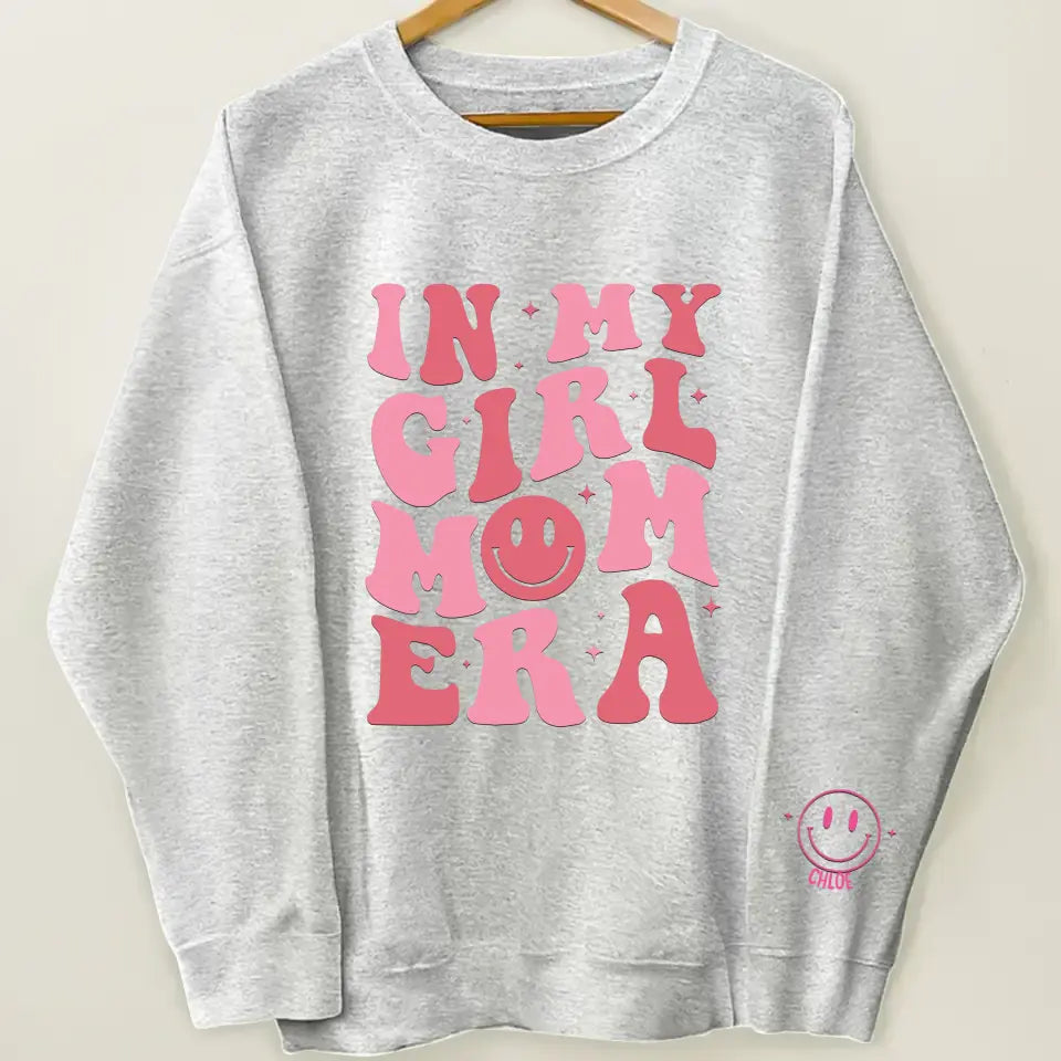 In My Boy Mom Era - Personalized Custom Sweatshirt - Mother's Day Gift For Grandma, Mom, Family Members