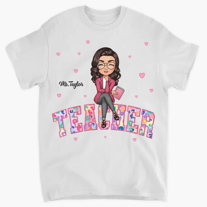 Easter Vibes Teacher Life - Personalized Custom T-shirt - Teacher's Day, Appreciation Gift For Teacher