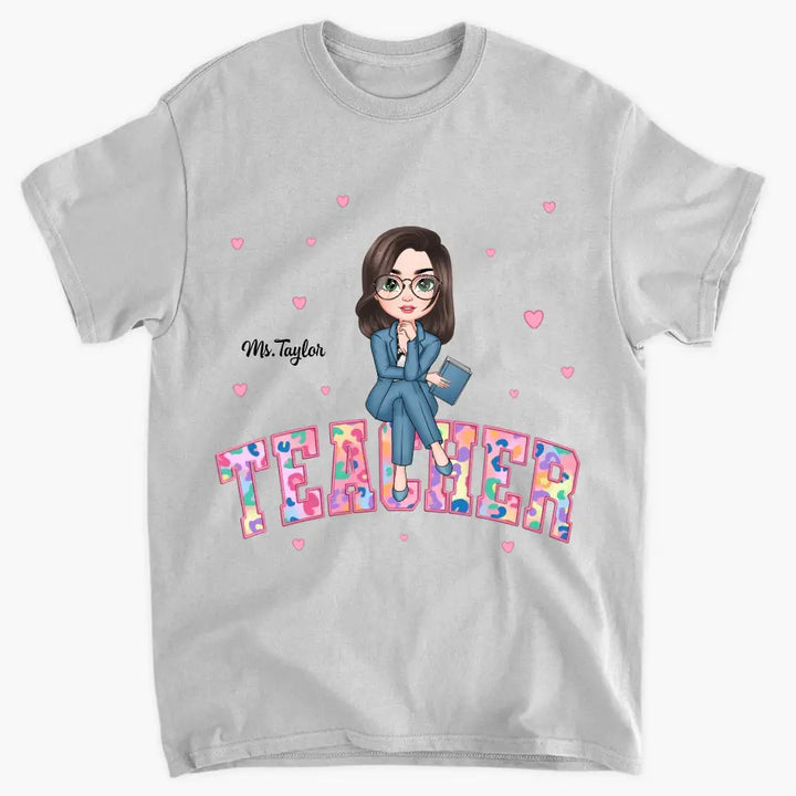 Easter Vibes Teacher Life - Personalized Custom T-shirt - Teacher's Day, Appreciation Gift For Teacher