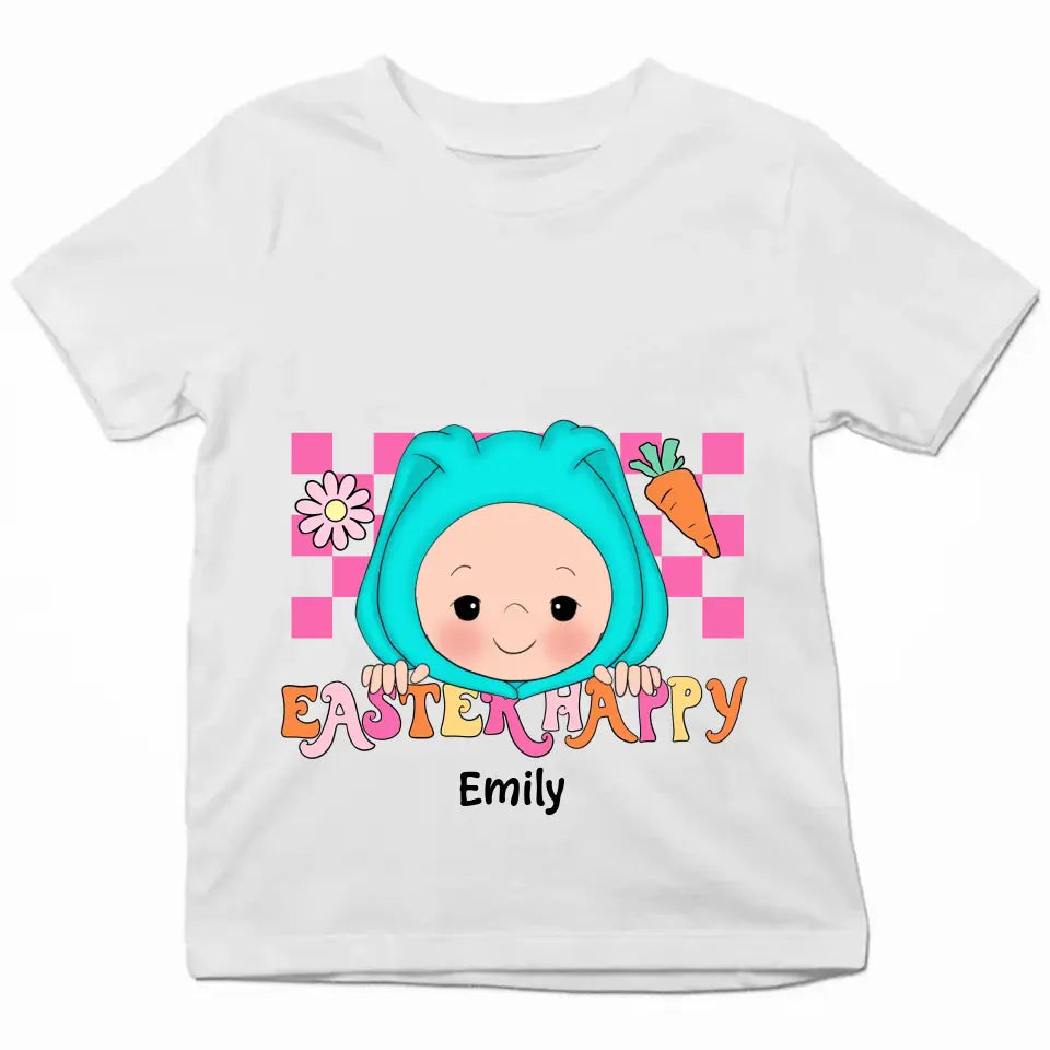 Easter Happy - Personalized Custom Youth T-shirt - Easter Day's Gift For Kids, Family Members