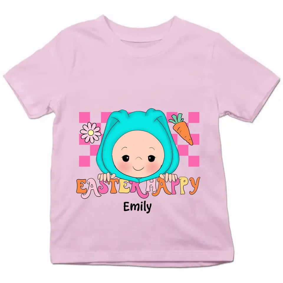 Easter Happy - Personalized Custom Youth T-shirt - Easter Day's Gift For Kids, Family Members