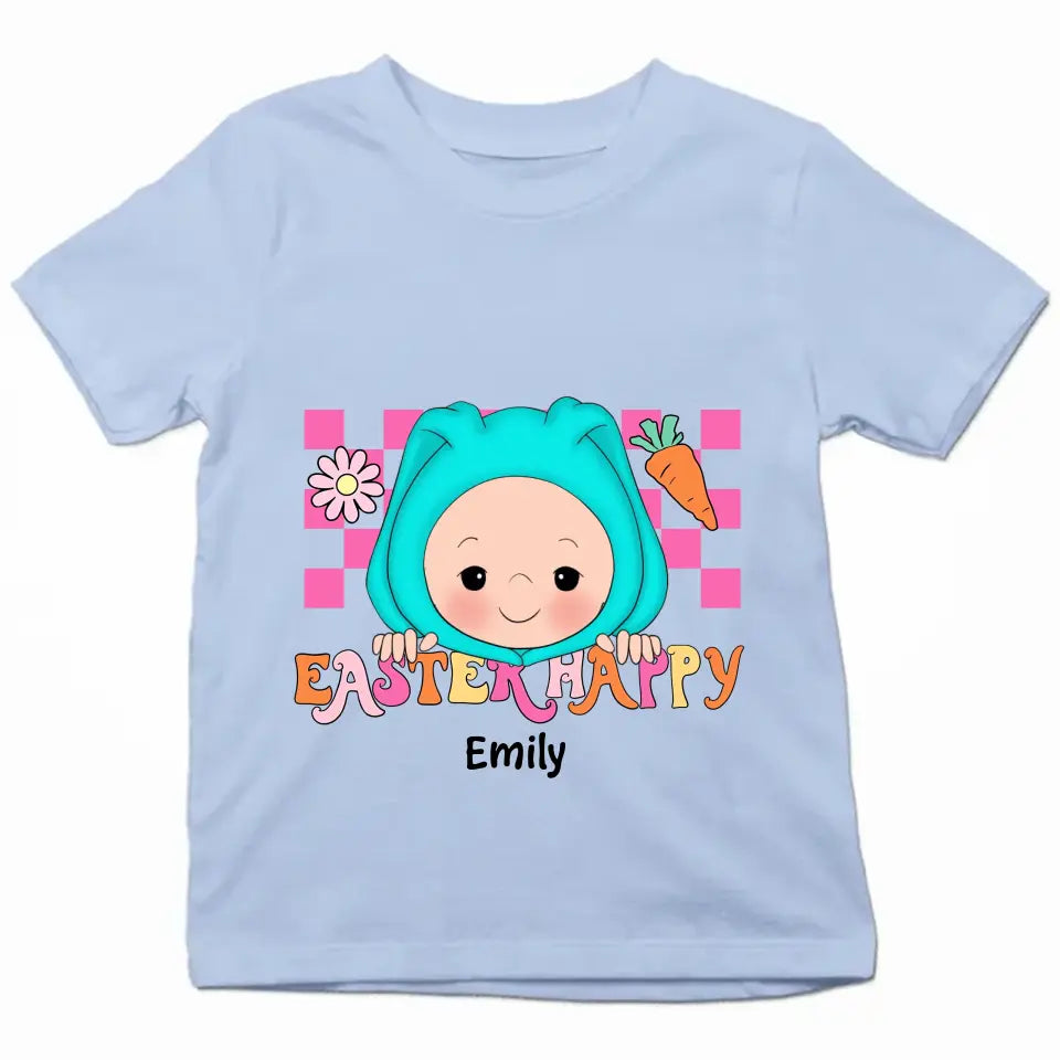 Easter Happy - Personalized Custom Youth T-shirt - Easter Day's Gift For Kids, Family Members
