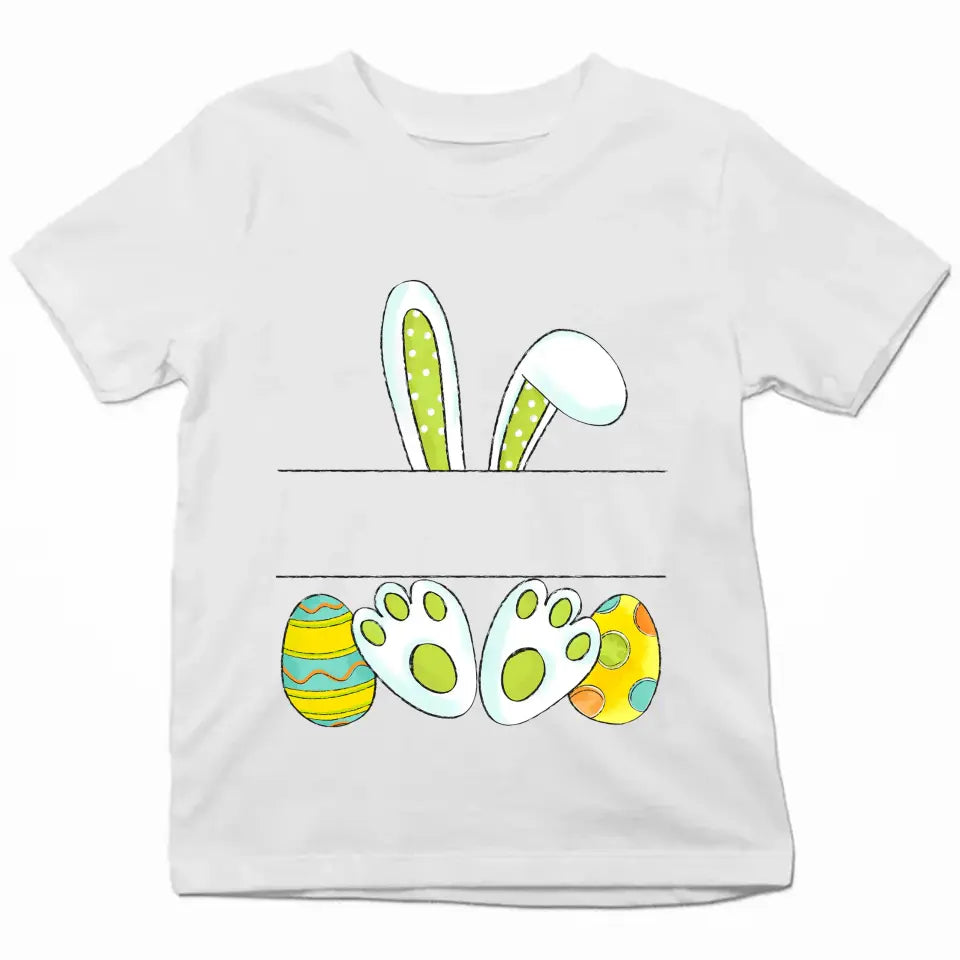 Toddler Easter Egg Hunt - Personalized Custom Youth T-shirt - Easter Day's Gift For Kids, Family Members