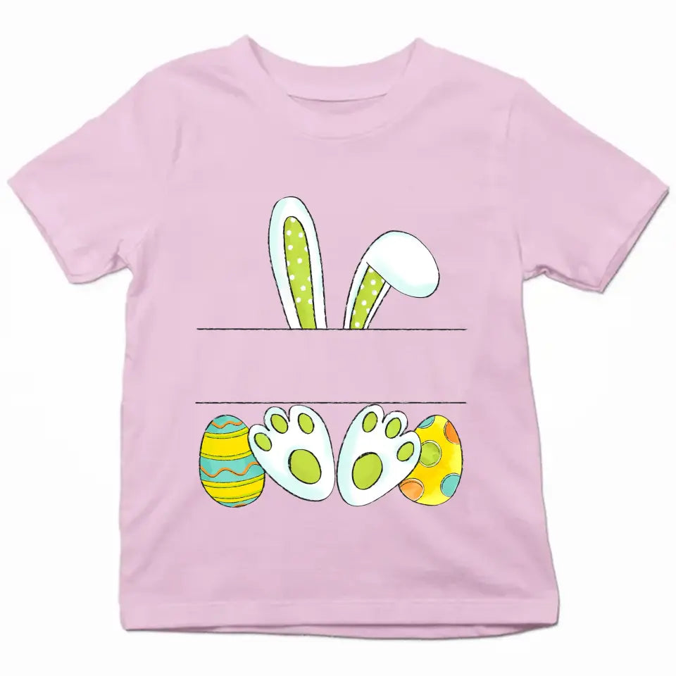 Toddler Easter Egg Hunt - Personalized Custom Youth T-shirt - Easter Day's Gift For Kids, Family Members