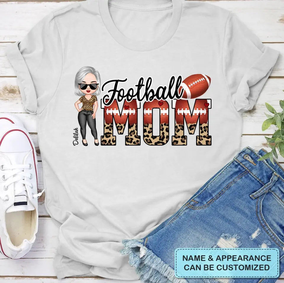 Sport Mom - Personalized Custom T-shirt - Mother's day, Birthday's Gift For Mom, Grandma