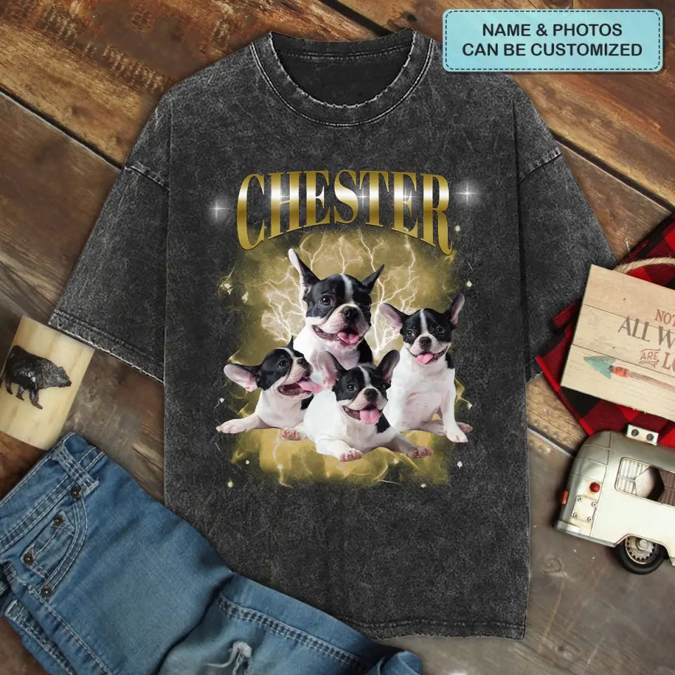 Custom Pet Bootleg Raptee - Personalized Custom Bootleg T-Shirt - Gift For Pet Lover, Pet Mom, Pet Dad, Pet Owner AGCHA013