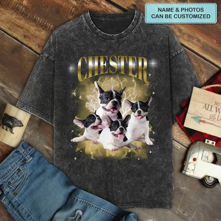 Custom Pet Bootleg Raptee - Personalized Custom Bootleg T-Shirt - Gift For Pet Lover, Pet Mom, Pet Dad, Pet Owner AGCHA013