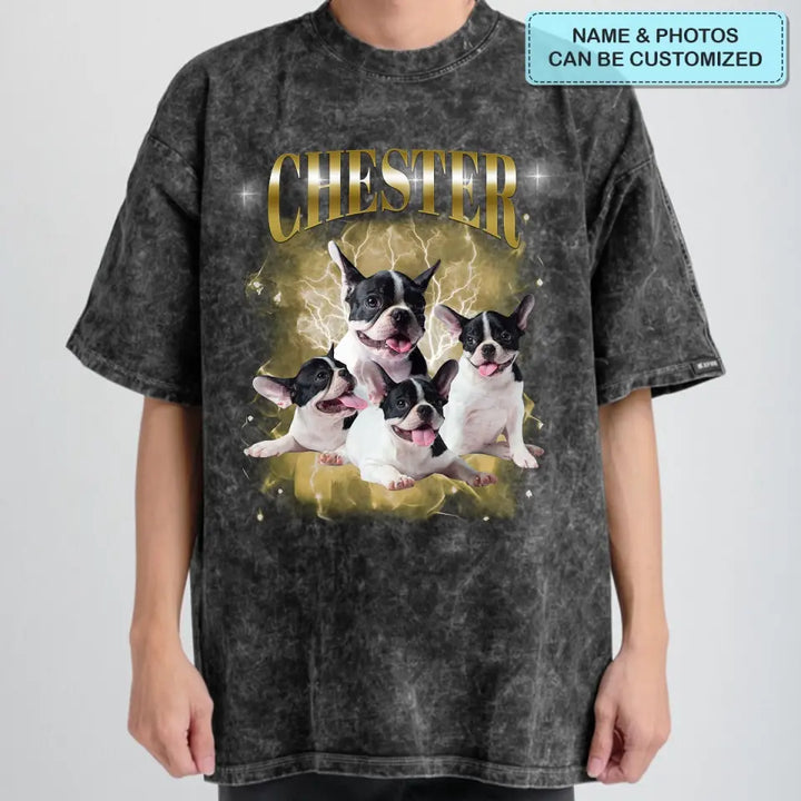 Custom Pet Bootleg Raptee - Personalized Custom Bootleg T-Shirt - Gift For Pet Lover, Pet Mom, Pet Dad, Pet Owner AGCHA013