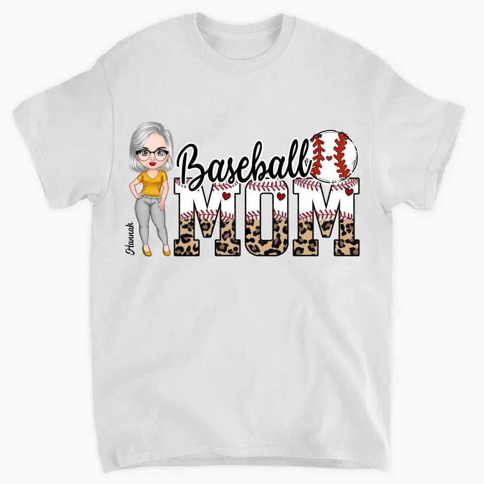 Sport Mom - Personalized Custom T-shirt - Mother's day, Birthday's Gift For Mom, Grandma