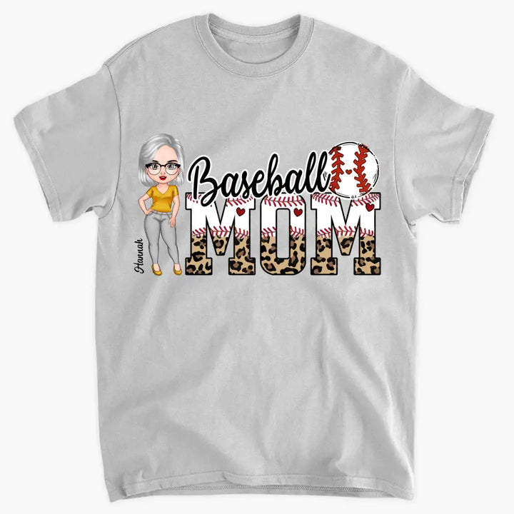 Sport Mom - Personalized Custom T-shirt - Mother's day, Birthday's Gift For Mom, Grandma