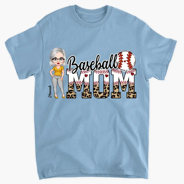 Sport Mom - Personalized Custom T-shirt - Mother's day, Birthday's Gift For Mom, Grandma