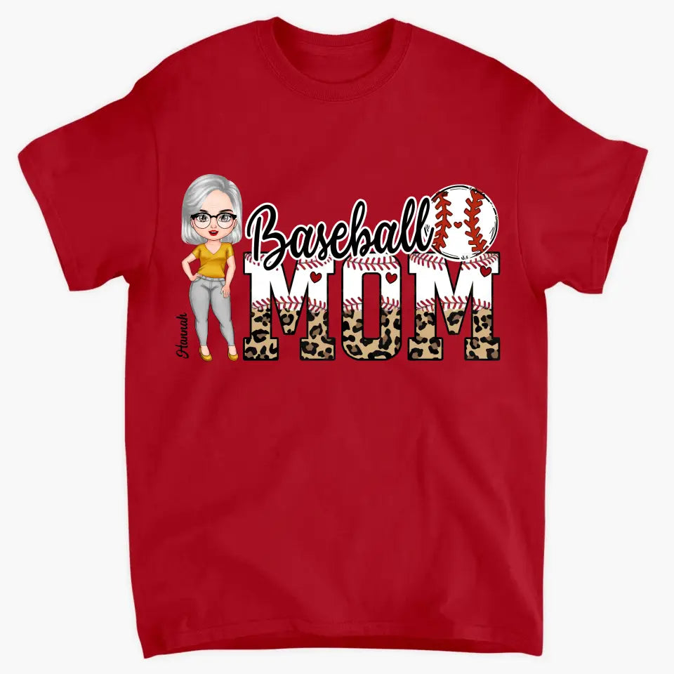 Sport Mom - Personalized Custom T-shirt - Mother's day, Birthday's Gift For Mom, Grandma