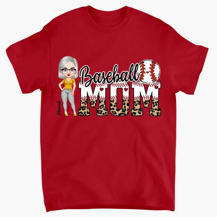 Sport Mom - Personalized Custom T-shirt - Mother's day, Birthday's Gift For Mom, Grandma