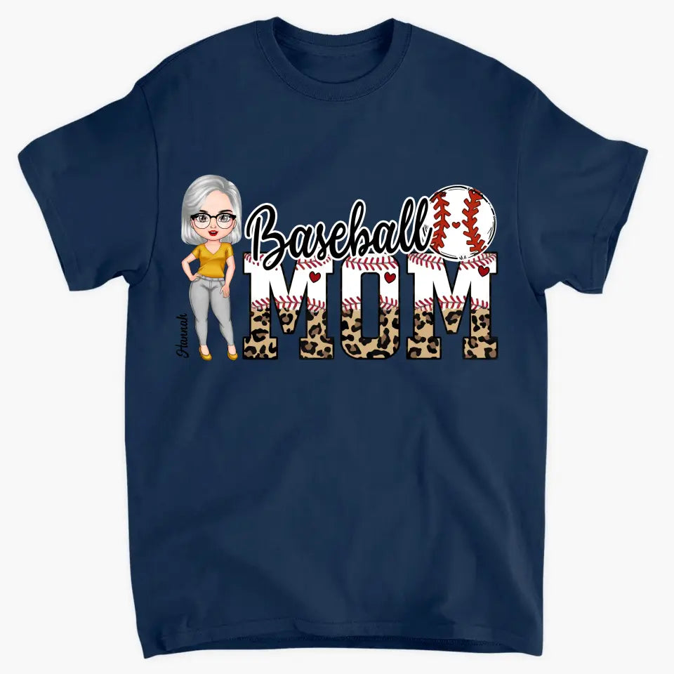 Sport Mom - Personalized Custom T-shirt - Mother's day, Birthday's Gift For Mom, Grandma