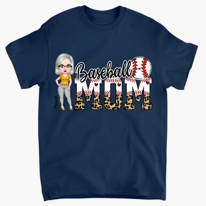 Sport Mom - Personalized Custom T-shirt - Mother's day, Birthday's Gift For Mom, Grandma