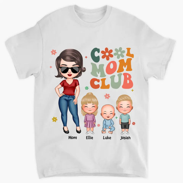 Cool Mom Club - Personalized Custom T-shirt - Mother's Day Gift For Mom, Grandma