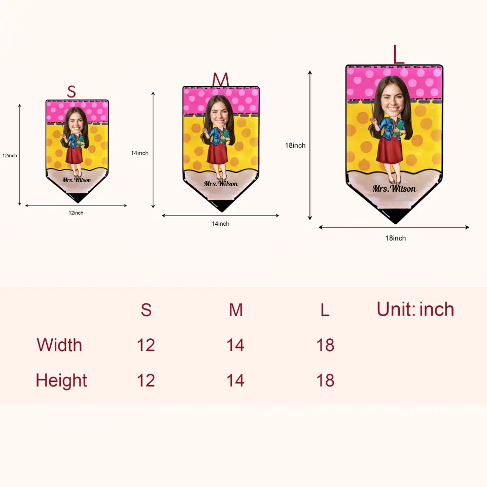 My Classroom - Personalized Custom Door Sign - Teacher's Day Gift For Teacher