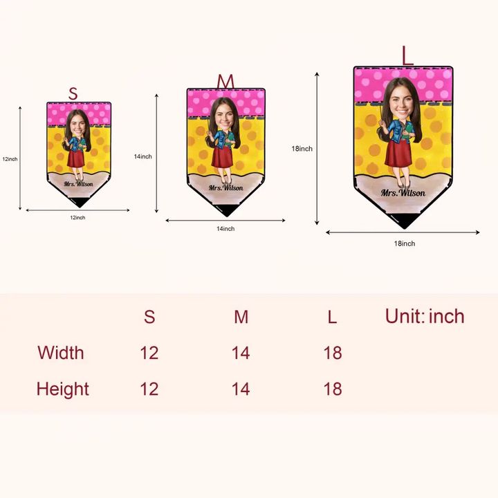 My Classroom - Personalized Custom Door Sign - Teacher's Day Gift For Teacher